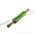 Non - Stick Silicone Kitchen Utensils Rolling Pin With Wood Handle With Surface Cover